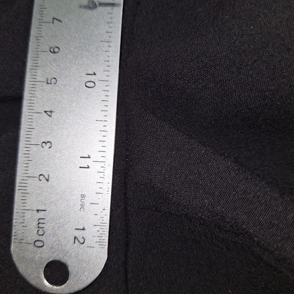 Vintage Black Dress Pants Worthington Stretch Women's Size 10 Side Zip Straight - Picture 16 of 16